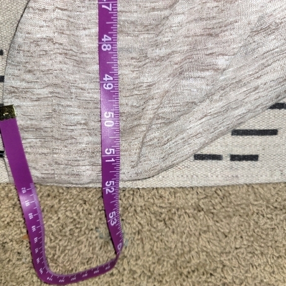 LOVESTITCH FLORAL CUTOUT DETAIL BEIGE DUSTER CARDIGAN W POCKETS, SZ SMALL - Picture 13 of 15